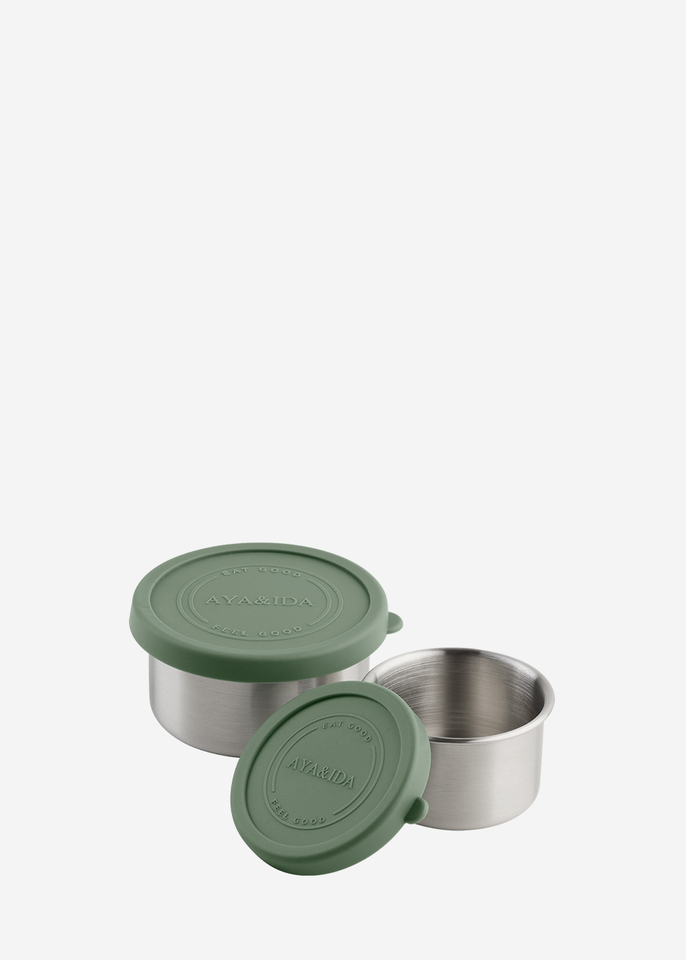 Snack Container - Tropical Green 100ML+200ML