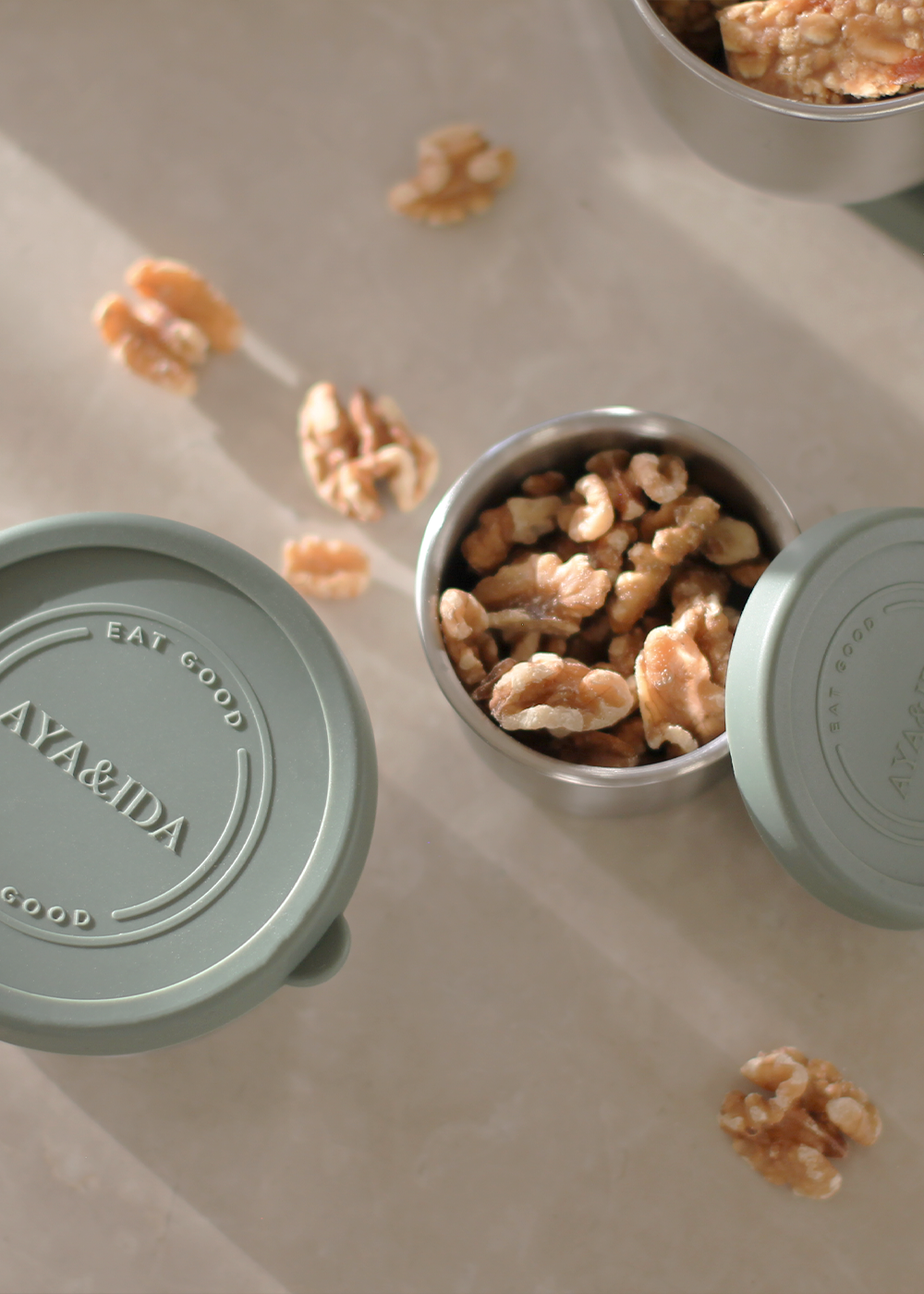 Snack Container - Tropical Green 100ML+200ML