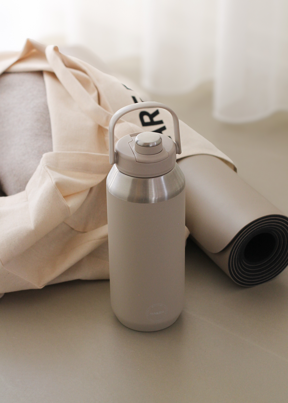 Sports Bottle - Cream Beige - 950ML
