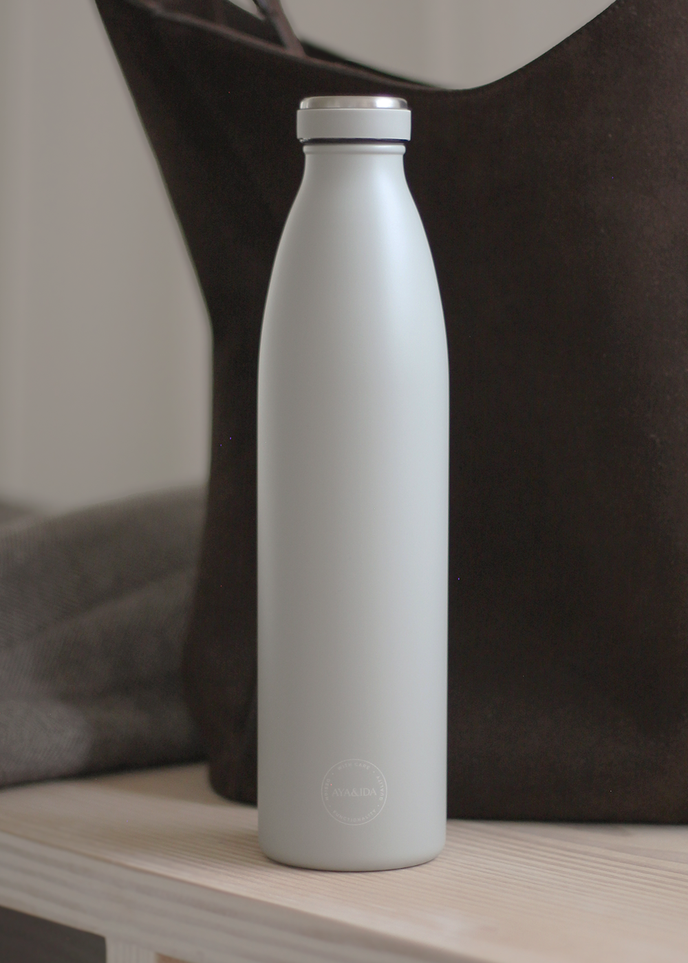 Drikkeflaske – Light Grey - 1000ML