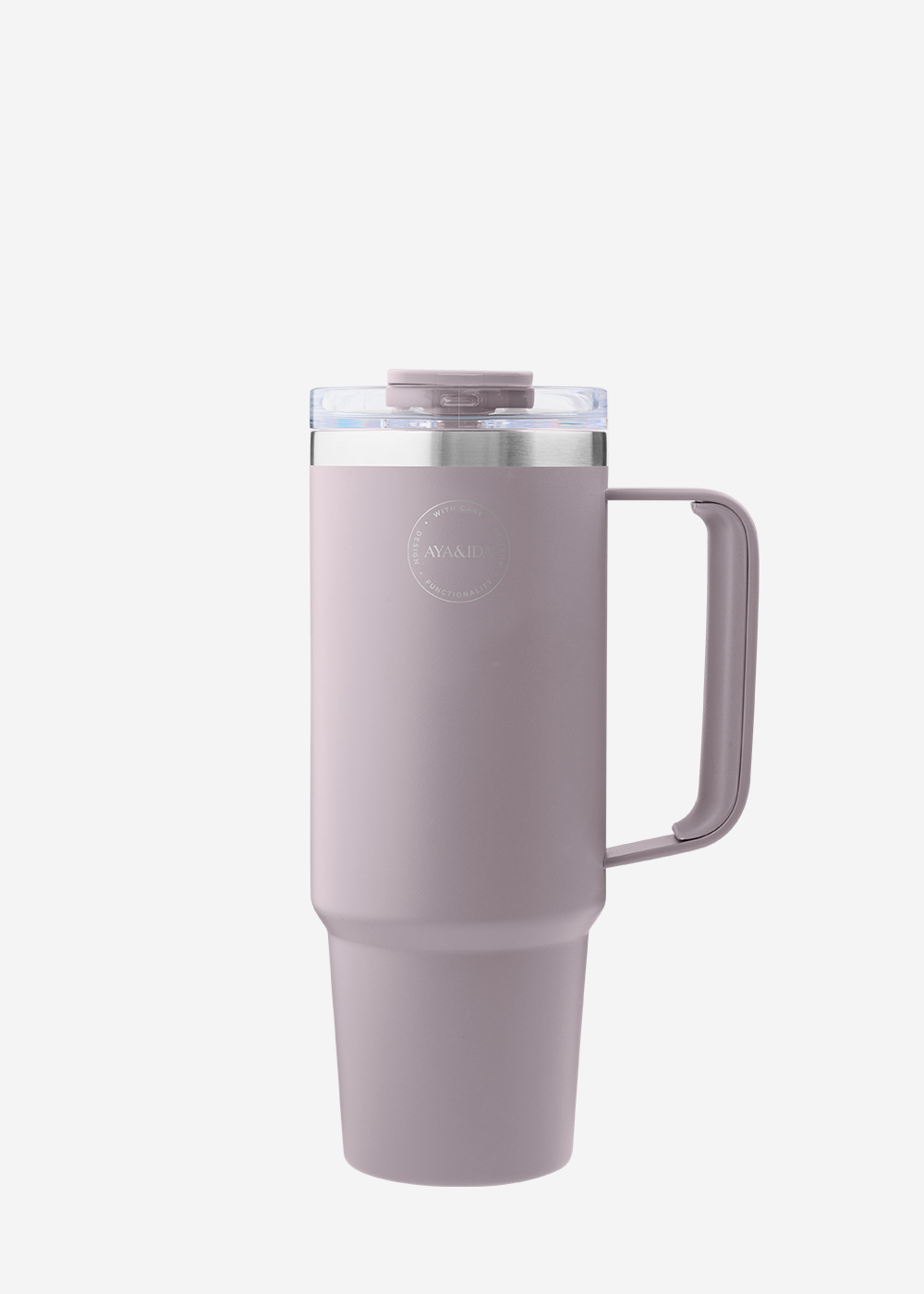 Thermo Cup with Straw - Lavender - 885ML