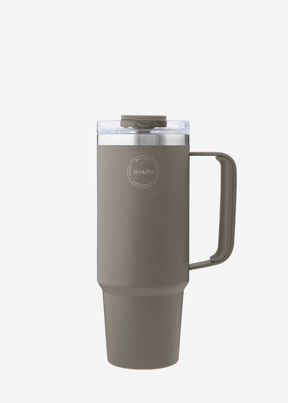 Thermo Cup with Straw - Driftwood - 885ML