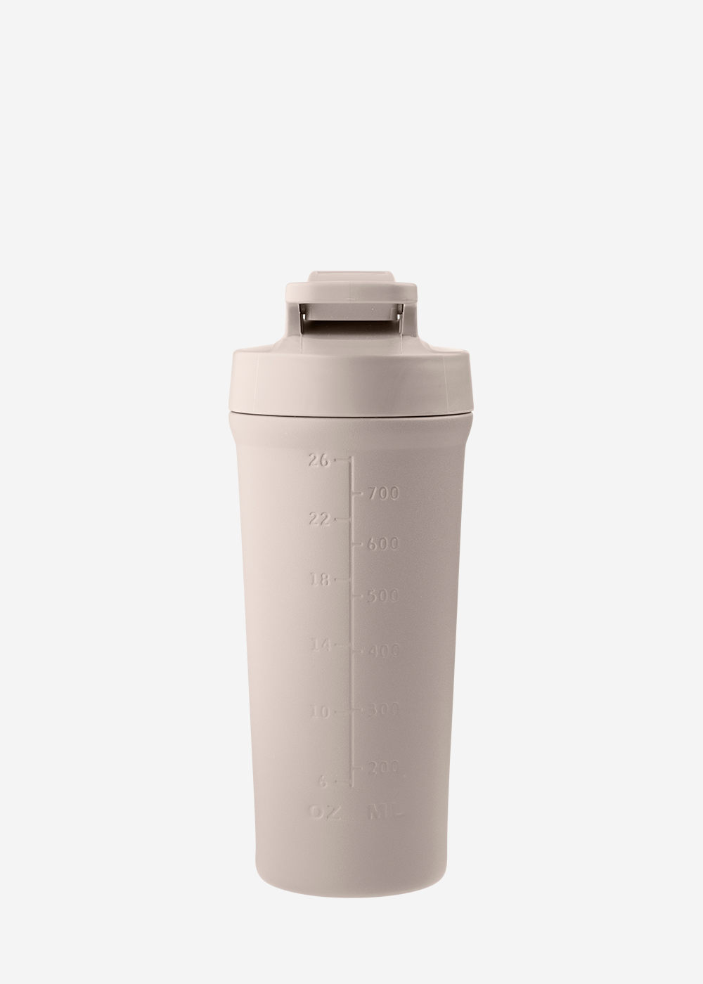 Shaker Bottle - Cream Beige - 750ML