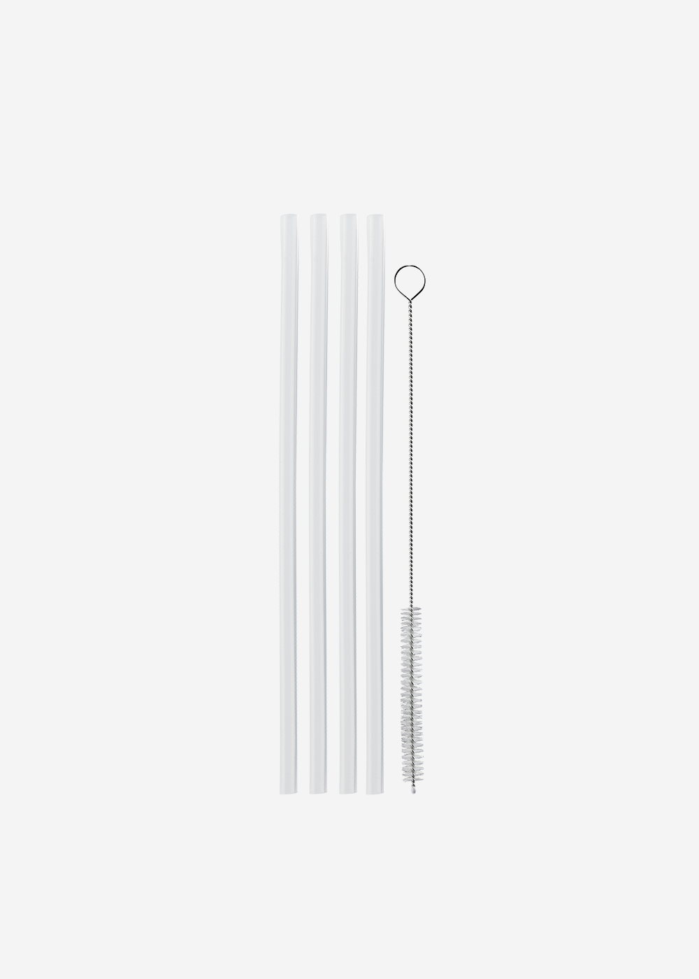 Reservedel - Sugerør til Thermo Cup with Straw - 4 pcs + Rensebørste