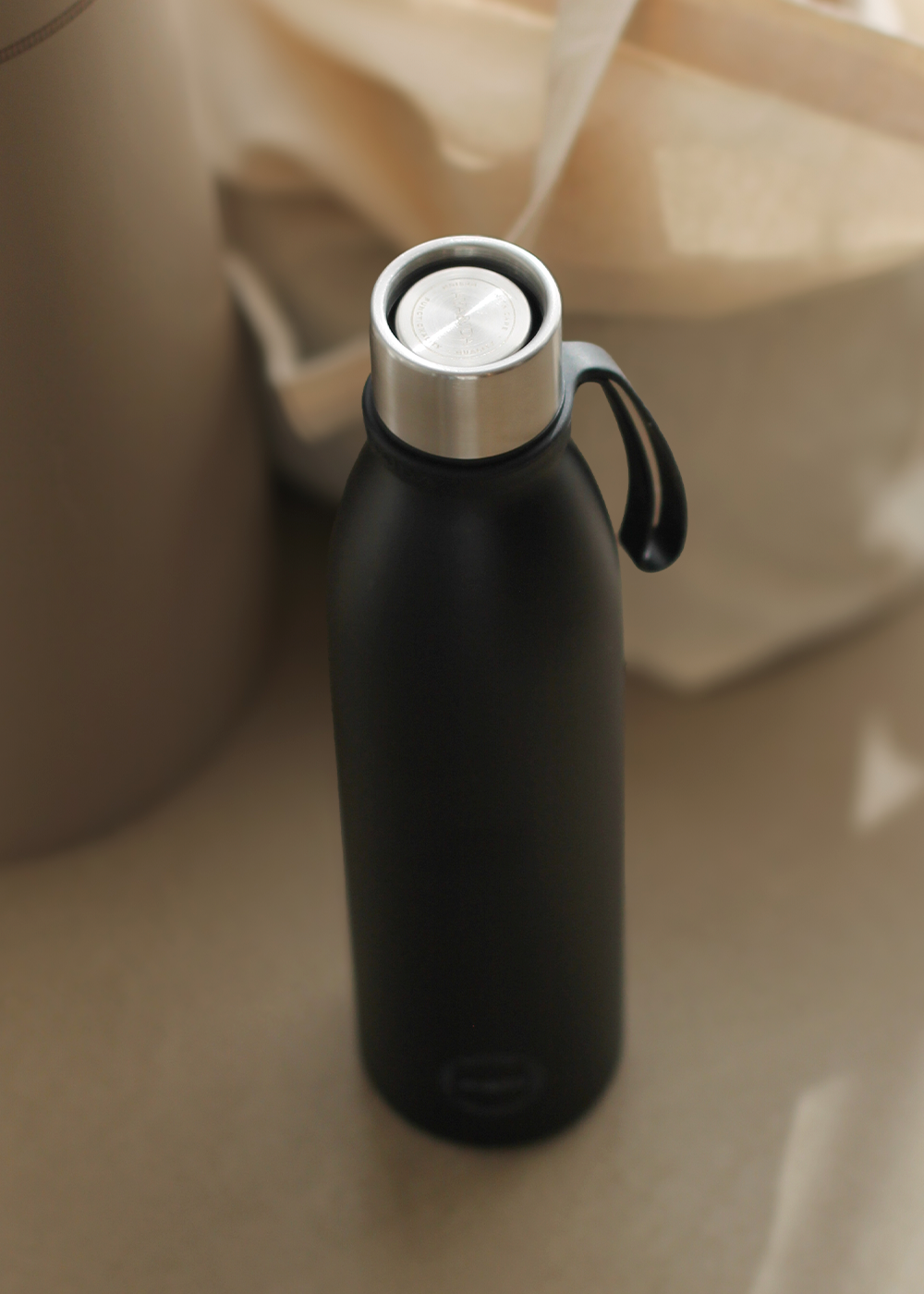 Drinking Bottle - Matte Black - 750ML