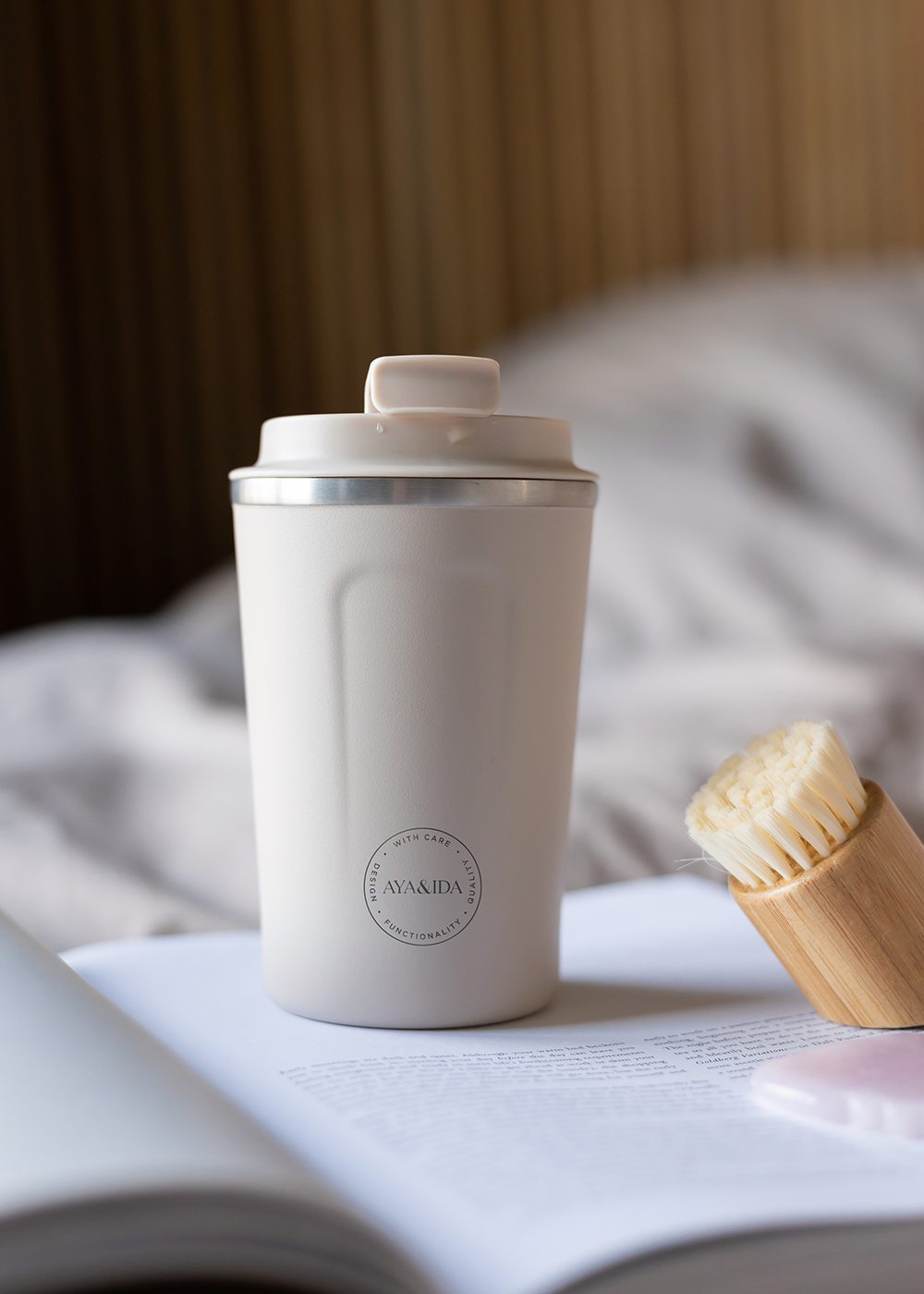 CUP2GO - Cream Beige - 380ML