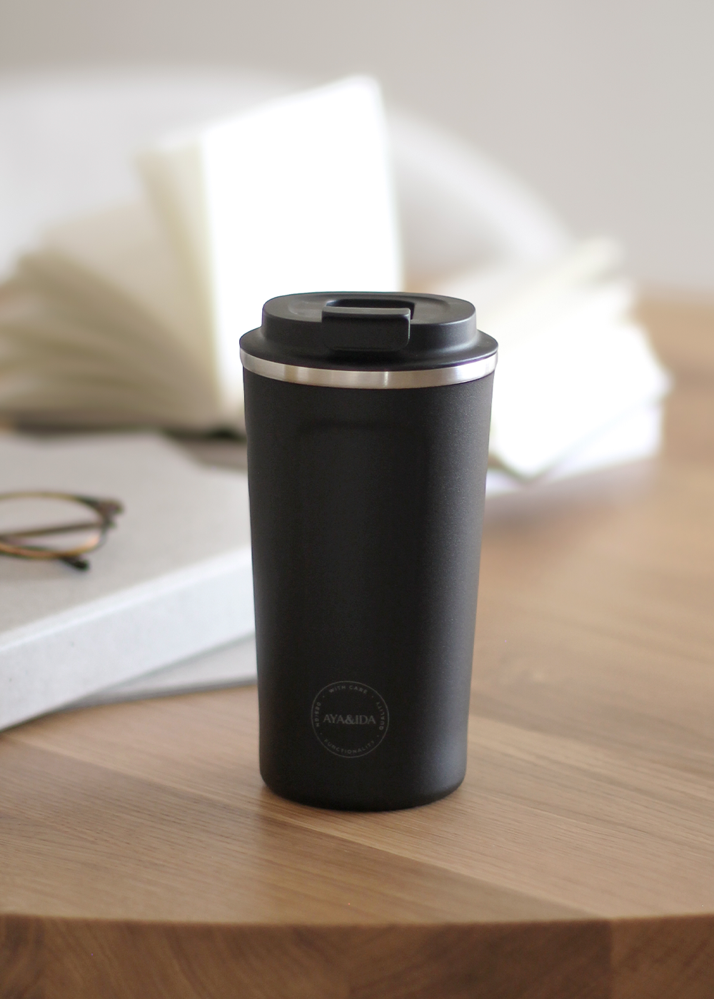 CUP2GO - Matte Black - 500ML