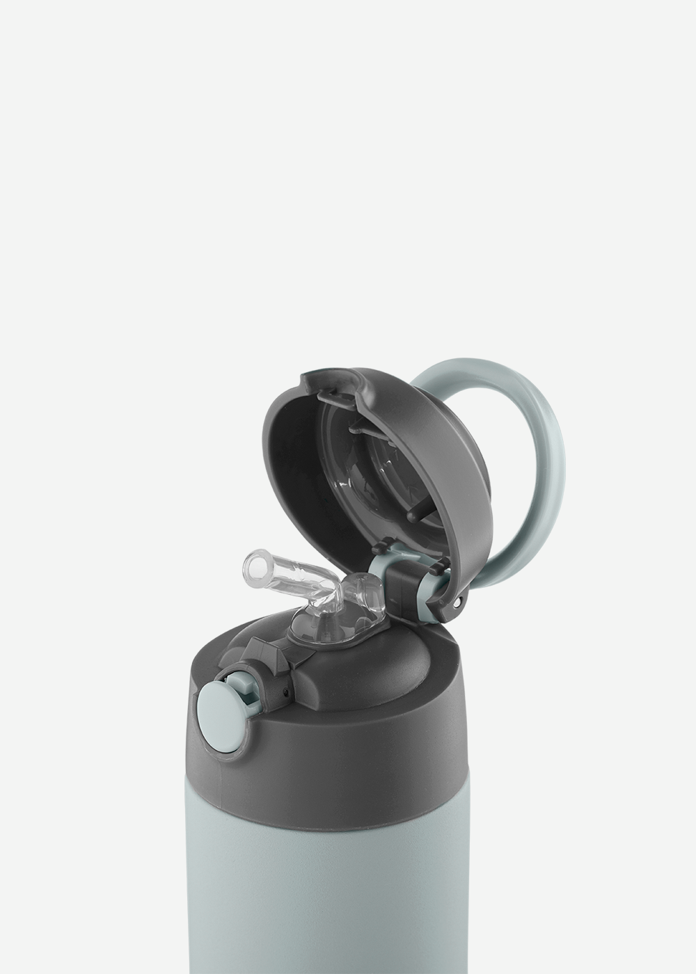 Kids Straw Bottle - Mint Green - 350ML