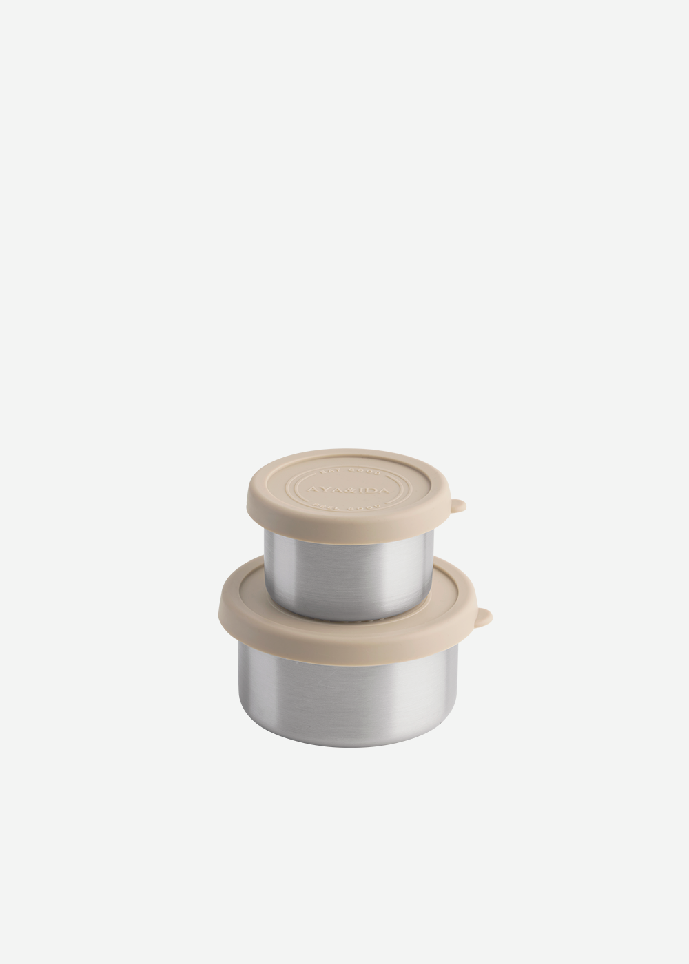 Snack Container - Cream Beige 100ML+200ML