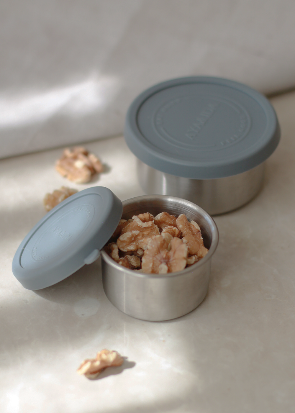 Snack Containers - Dark Grey 100ML+200ML