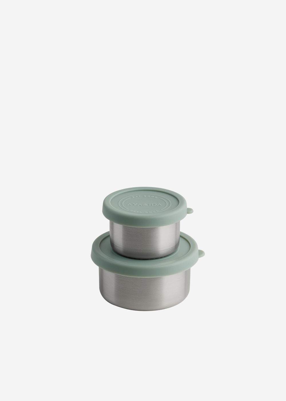 Snack Container - Mint Green 100ML+200ML