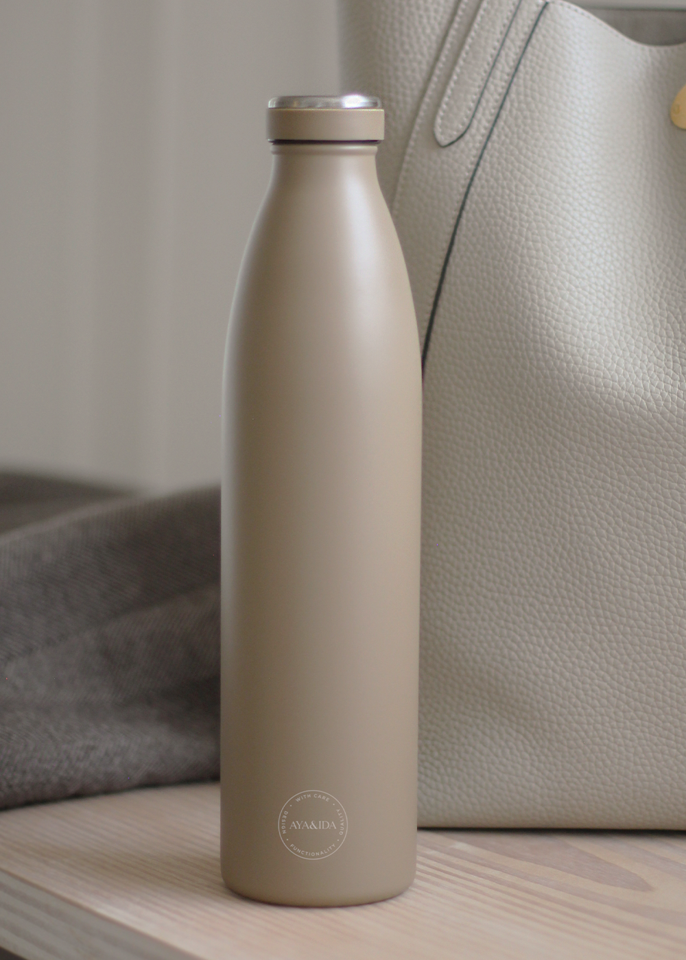 Drikkeflaske – Dusty Brown - 1000ML