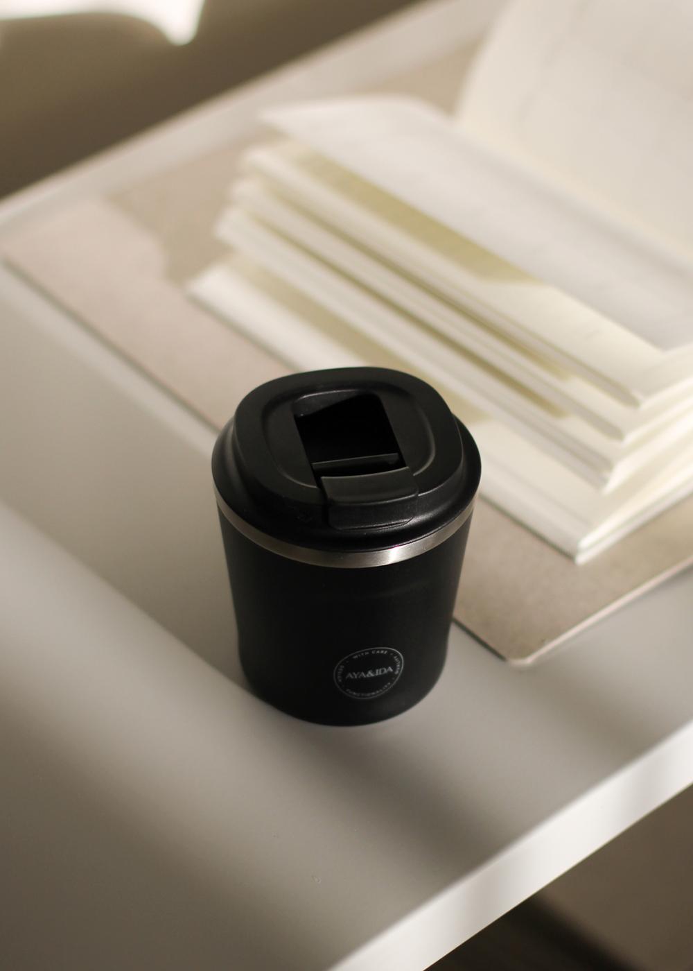 CUP2GO - Matte Black - 240ML