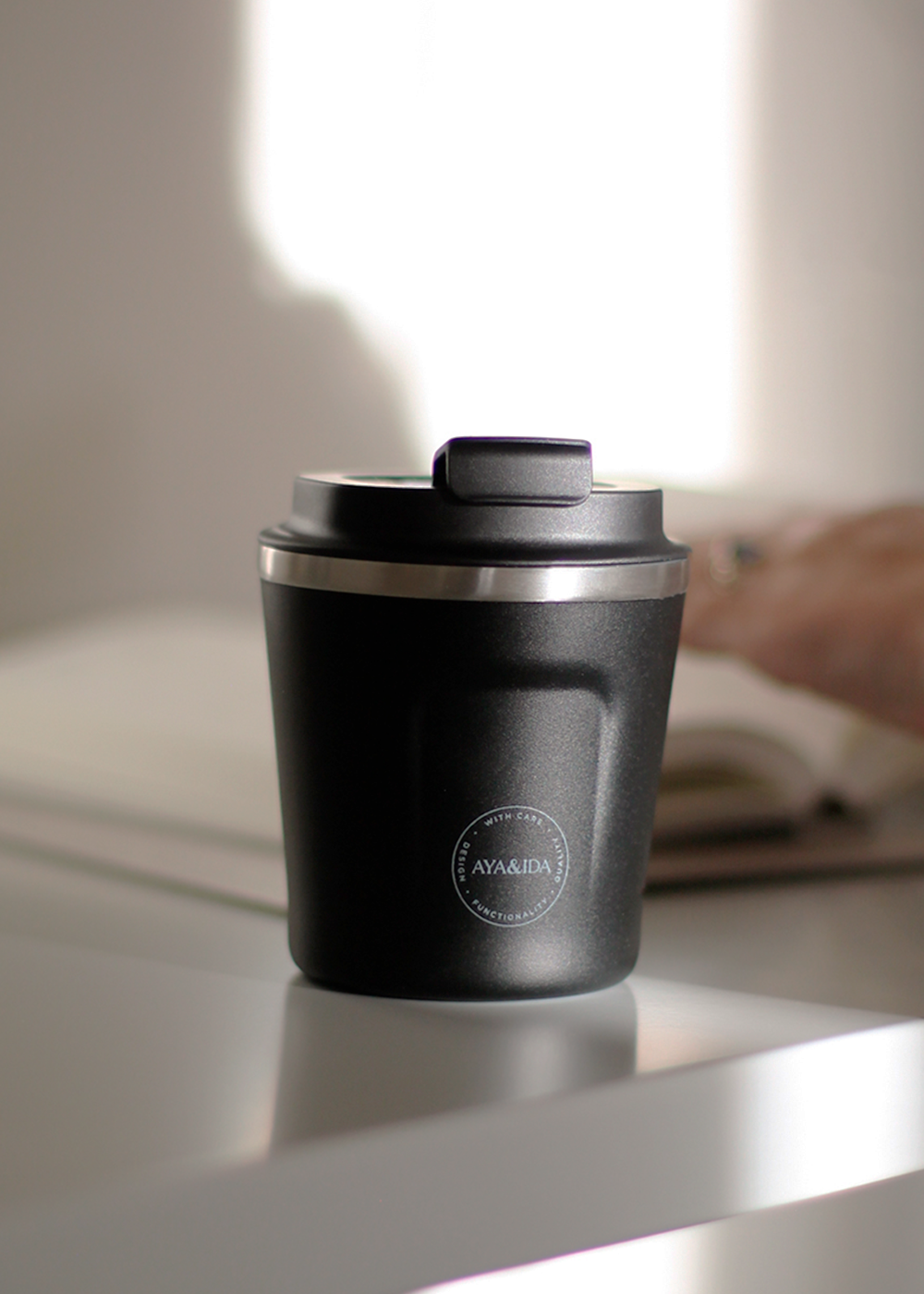 CUP2GO - Matte Black - 240ML