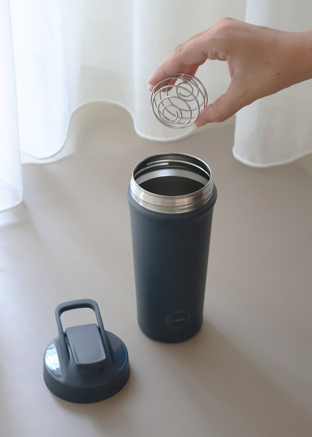 Shaker Bottle - Navy Blue - 750ML