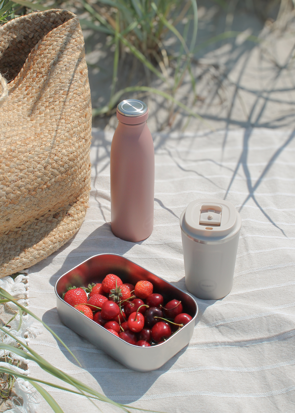 Drikkeflaske - Ash Rose - 500ML