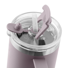 Thermo Cup with Straw - Lavender - 885ML