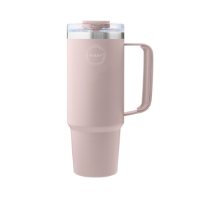 Thermo Cup with Straw - Soft Rose - 885ML