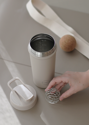 Shaker Bottle - Cream Beige - 750ML
