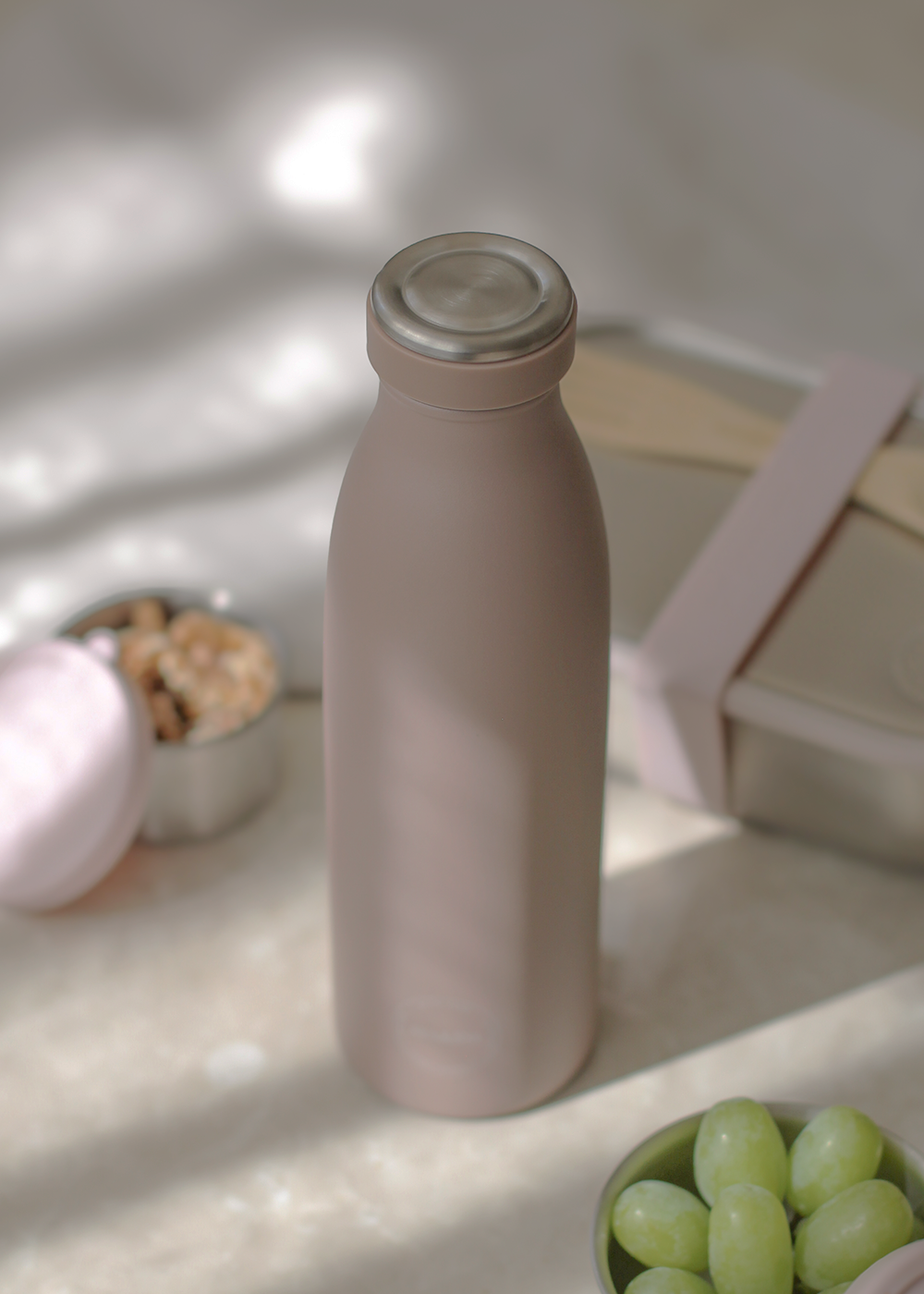 Drikkeflaske - Dusty Rose - 500ML