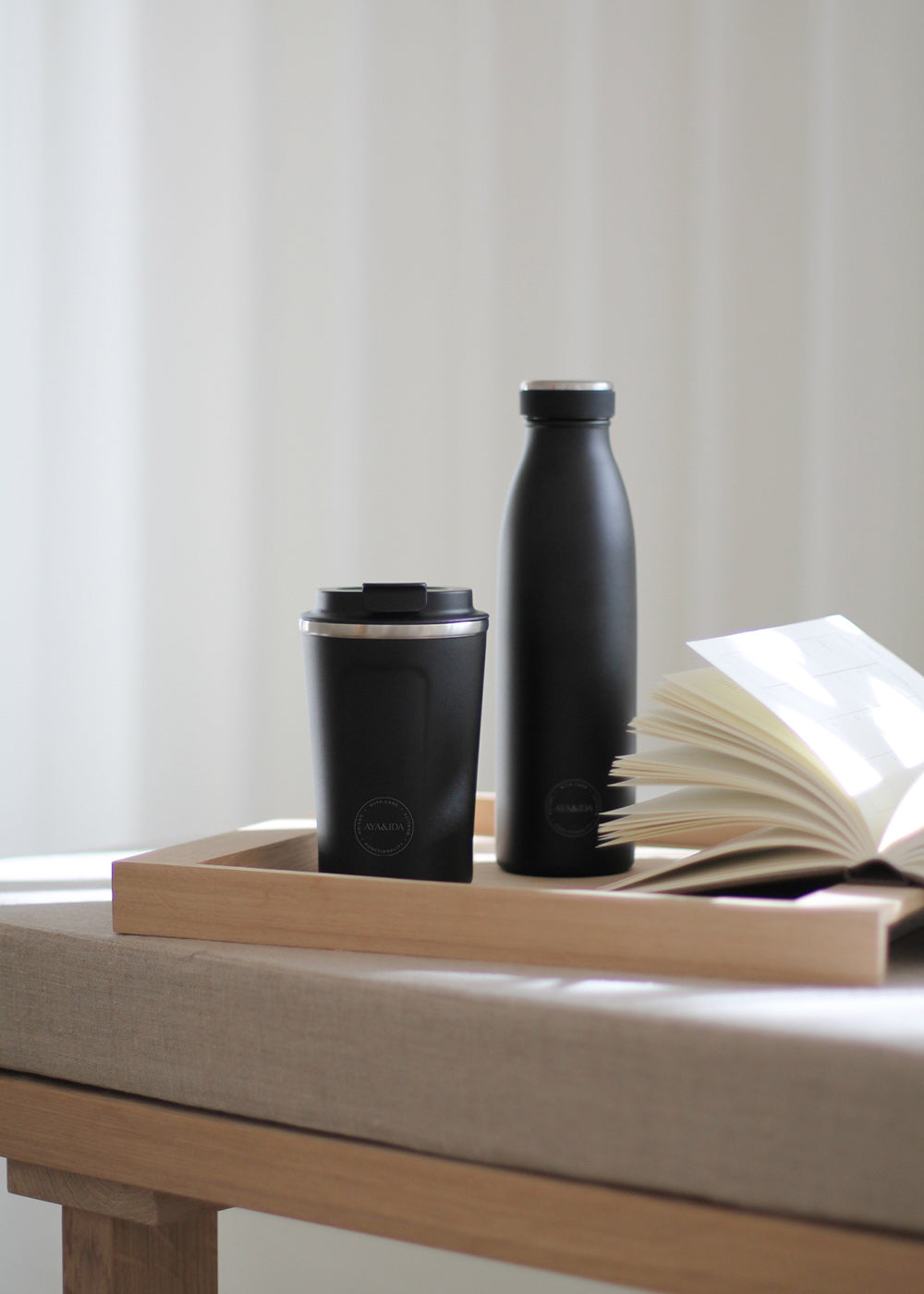 Drinking Bottle - Matte Black - 500ML