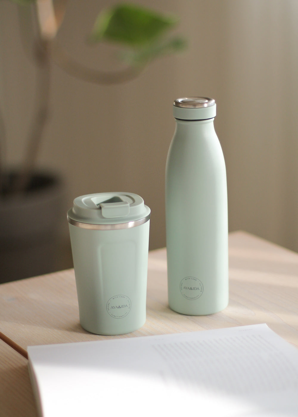 CUP2GO  - Mint Green - 380ML