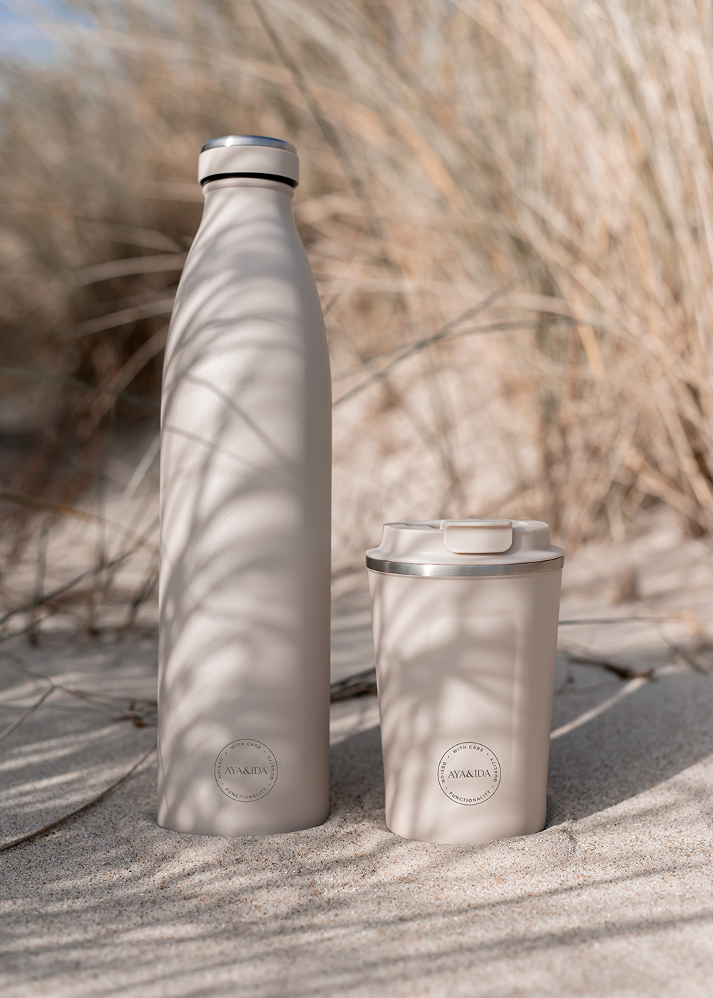 Drikkeflaske - Cream Beige - 750ML