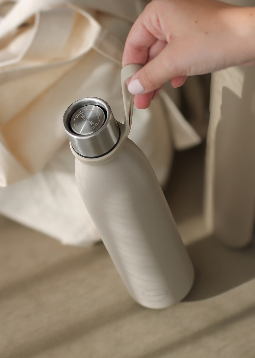Drikkeflaske - Cream Beige - 750ML
