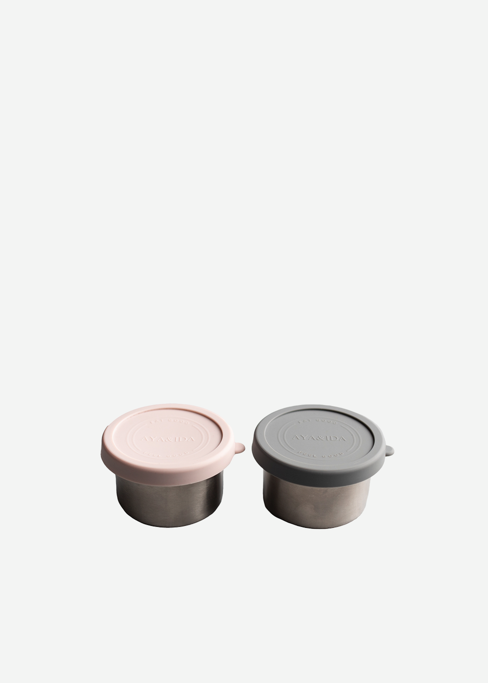Snack Container - Dark Gray / Soft Rose - 100ML
