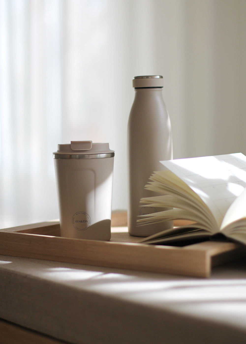 CUP2GO - Cream Beige - 380ML