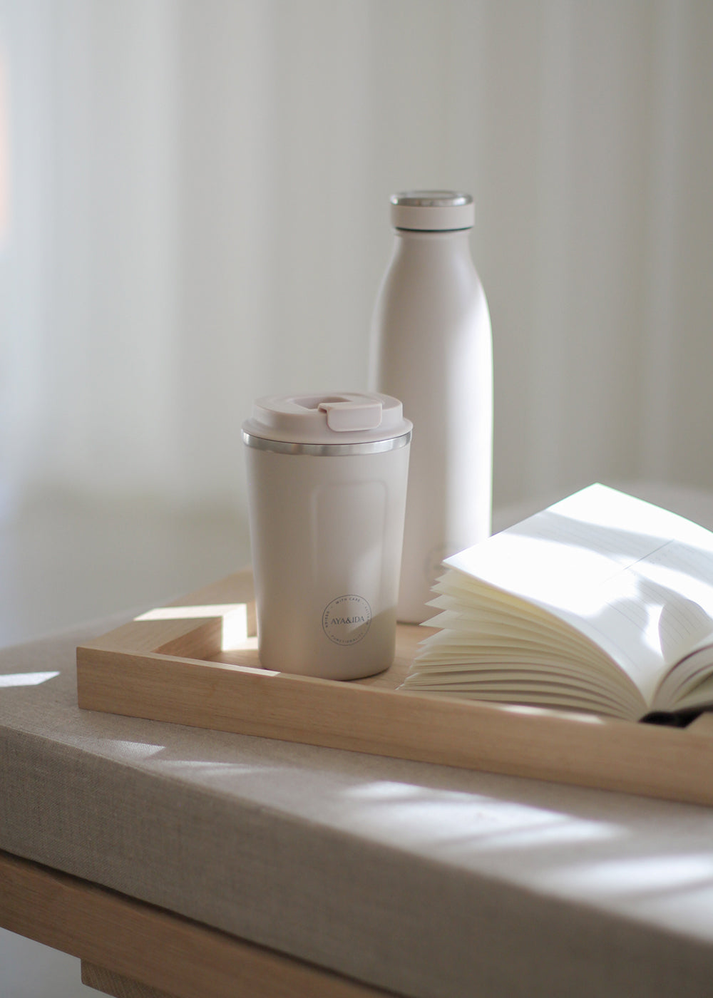 CUP2GO - Cream Beige - 380ML
