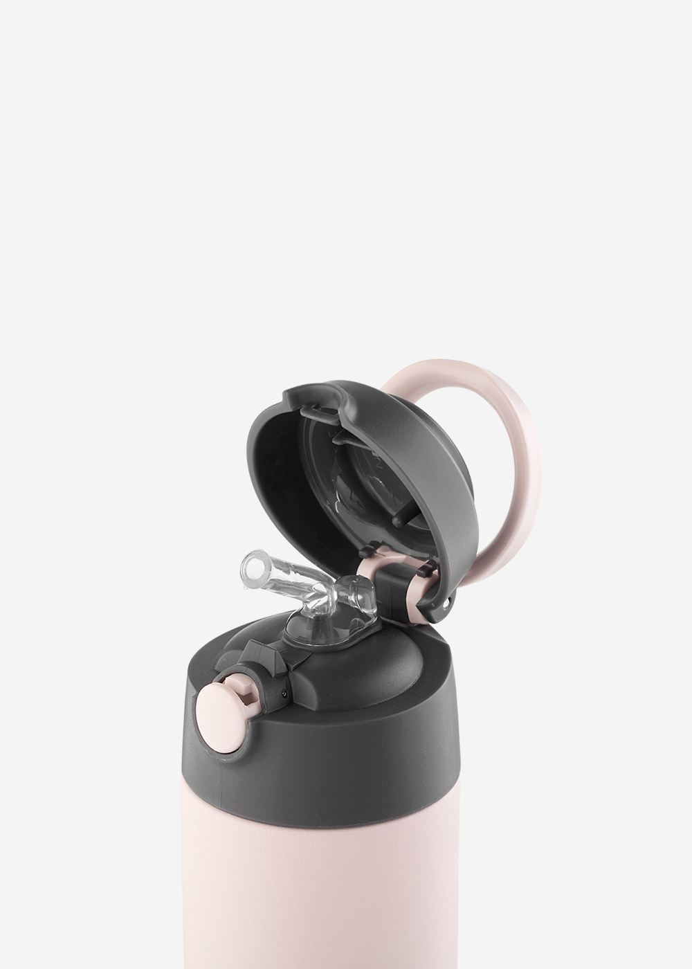 Kids Straw Bottle - Soft Rose - 350ML