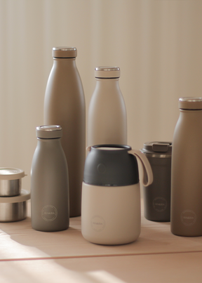 Drikkeflaske – Dusty Brown - 1000ML