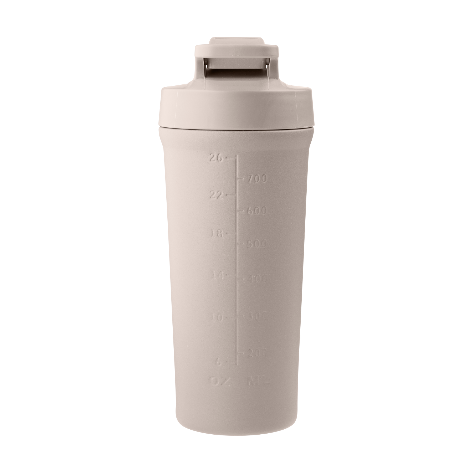 Shaker Bottle - Cream Beige - 750ML