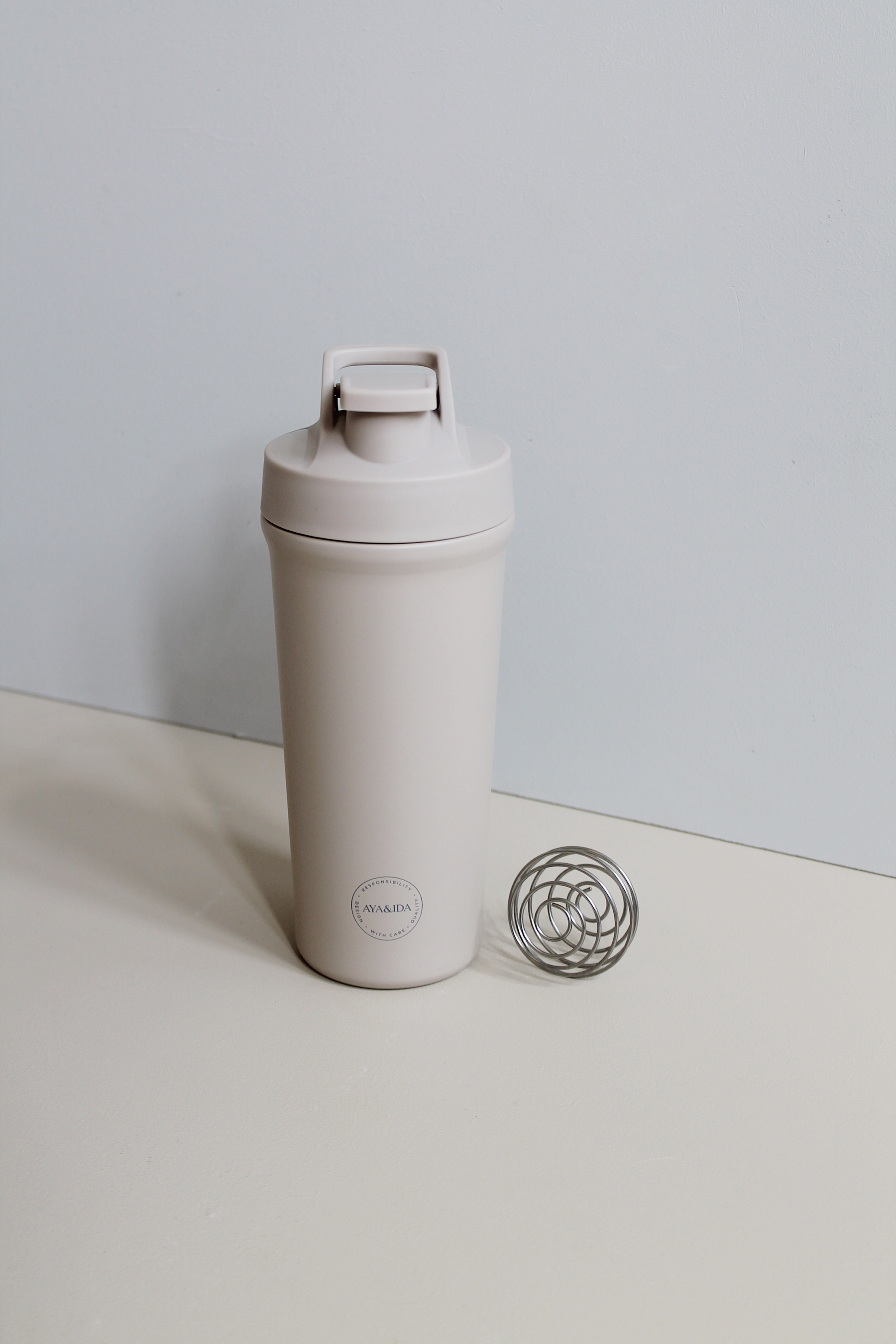 Shaker Bottle - Cream Beige - 750ML