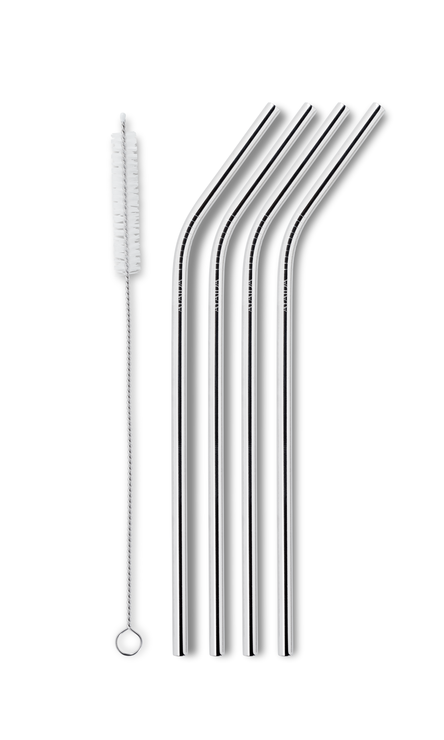 Reusable Drinking Straw - Silver