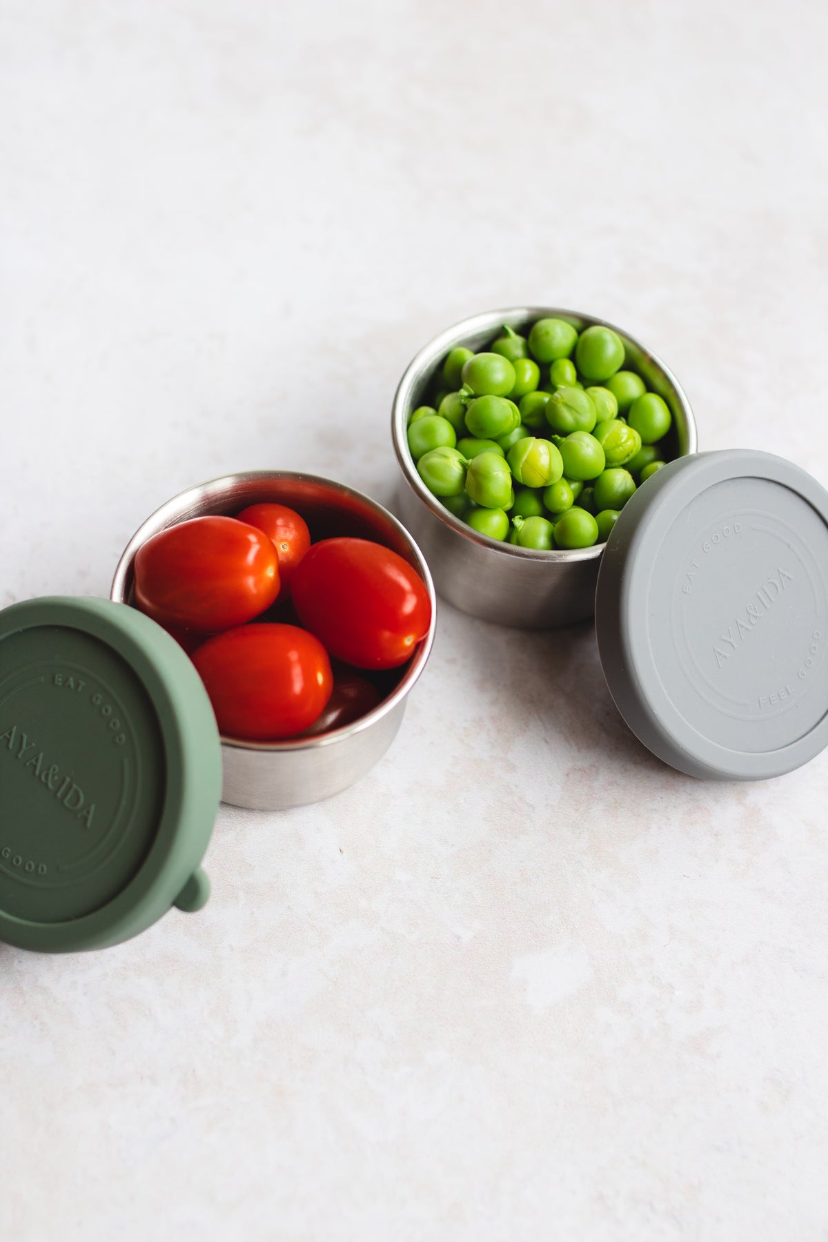 Snack Container - Dark Grey / Tropical Green - 100ML