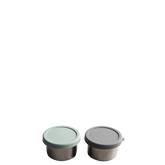 Snack Container - Dark Grey / Mint Green - 100ML