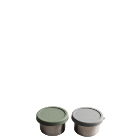 Snack Container - Dark Grey / Tropical Green - 100ML